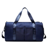 Waterproof Fitness Sports Travel Duffel Bag with spacious storage and sleek design.
